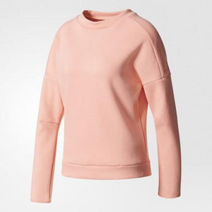 adidas pink crew neck