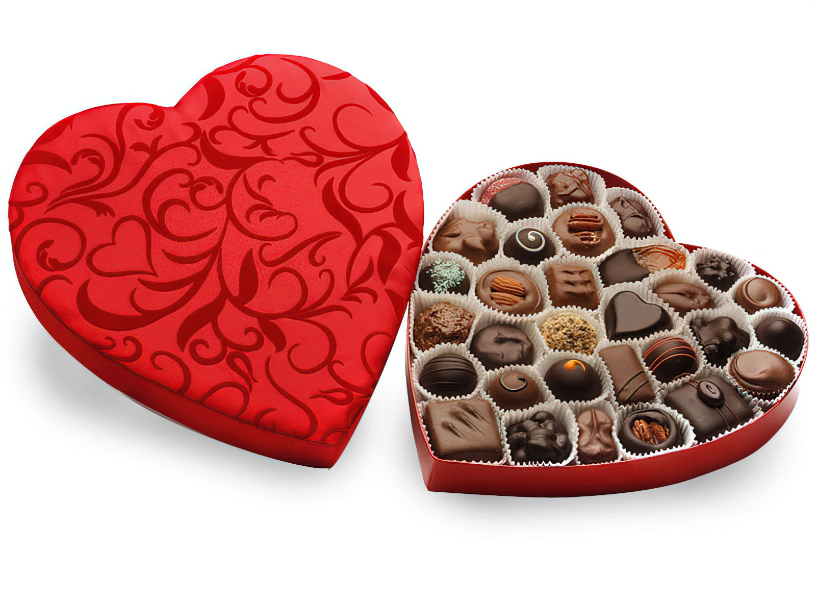 Chocolate Assortment - Valentine Heart Box – Fun Factory Sweet Shoppe