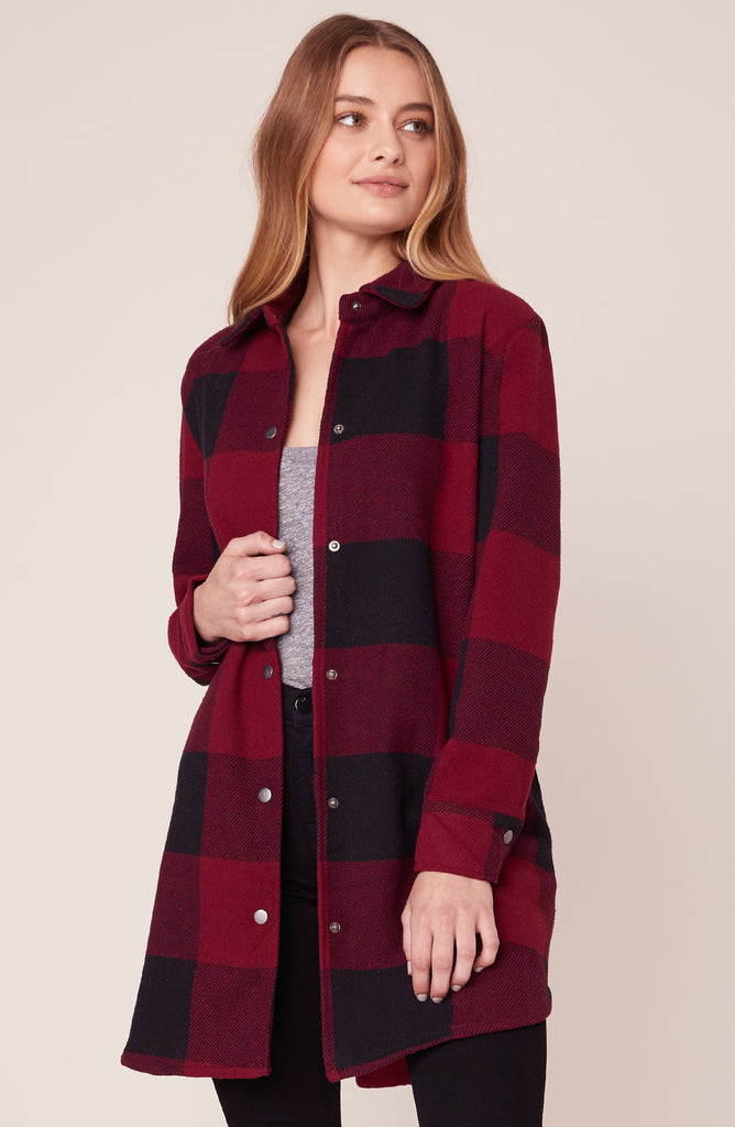 Eldridge Plaid Coat | BB Dakota