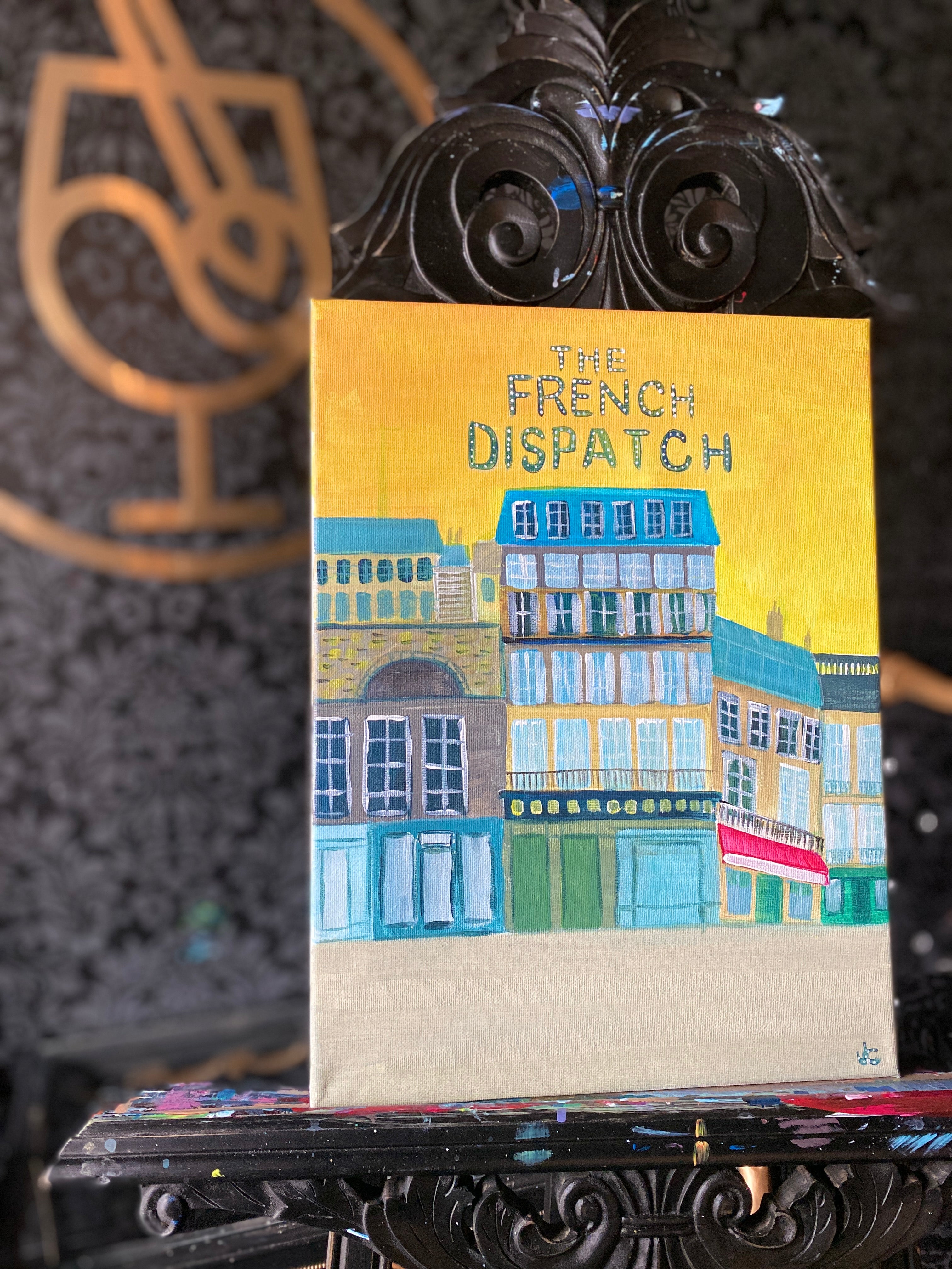 The French Dispatch! A Special Double Feature Paint Party Saturday Oct 16th, 7:30 pm