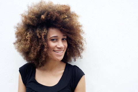 Lady with Afro