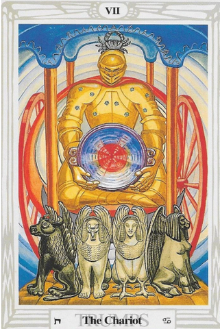 Thoth Tarot Card - The Chariot