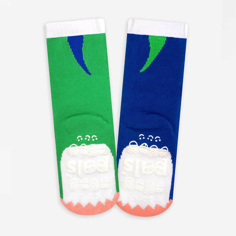 Pals Socks - T-Rex & Triceratops - Kids collectible mismatched socks, Socks, Pals Socks, Baby goes Retro - Baby goes Retro