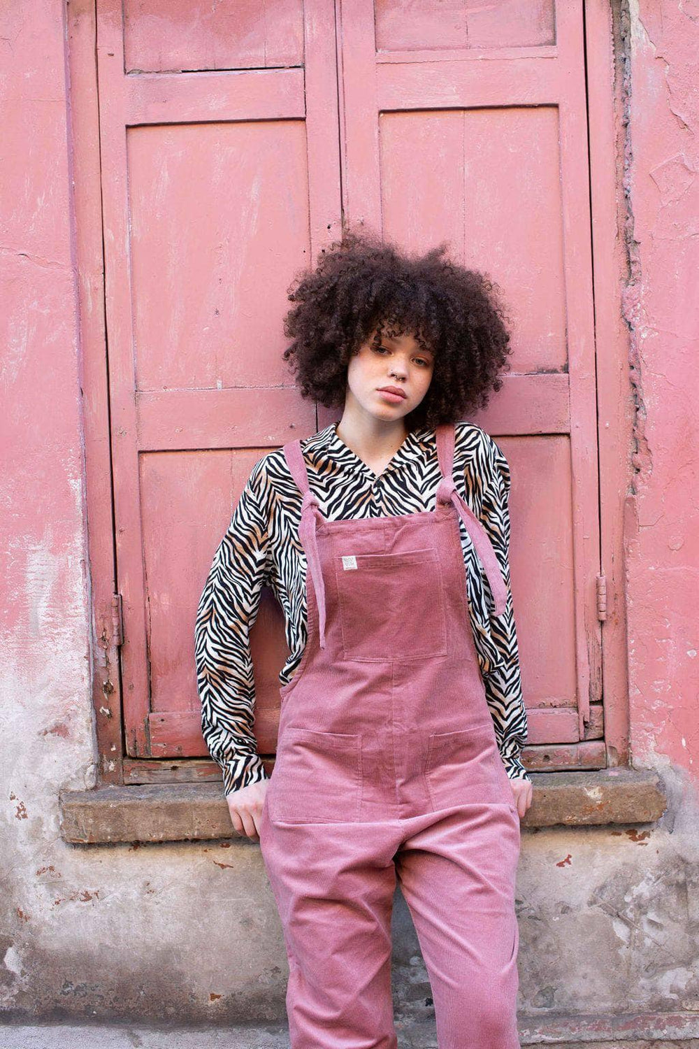 pink dungarees womens uk