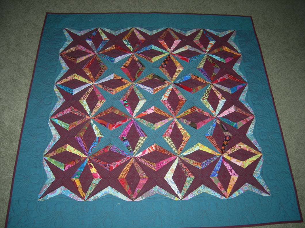 Grandmother S Jumping Jacks Quilt Pattern