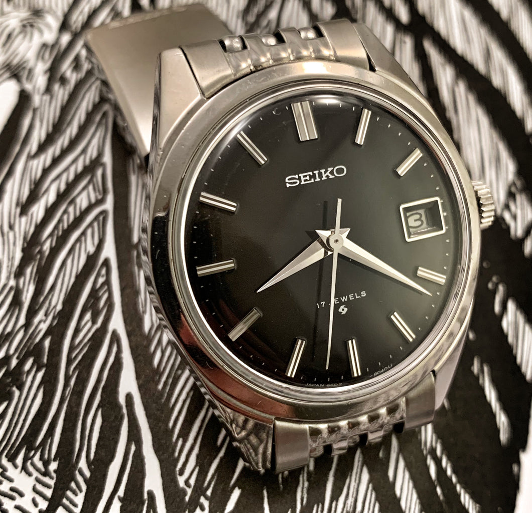 COOL~1971 SEIKO 6602-8050 ON ORIGINAL BEADS OF RICE – RETROWATCHGUY