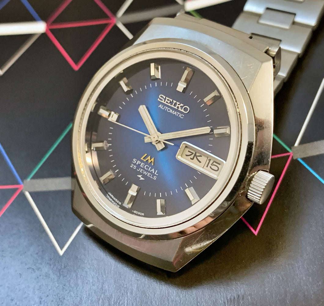 SHARP~DECEMBER 1973 JDM SEIKO 5216-6020 LORDMATIC – RETROWATCHGUY