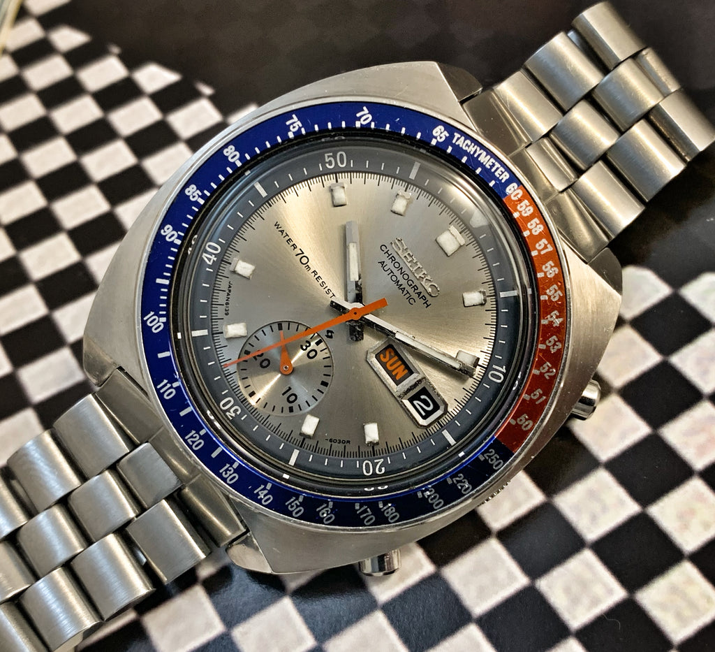 CLASSIC~FEB/1972 SEIKO SILVER POGUE RESIST 6139-6002 – RETROWATCHGUY