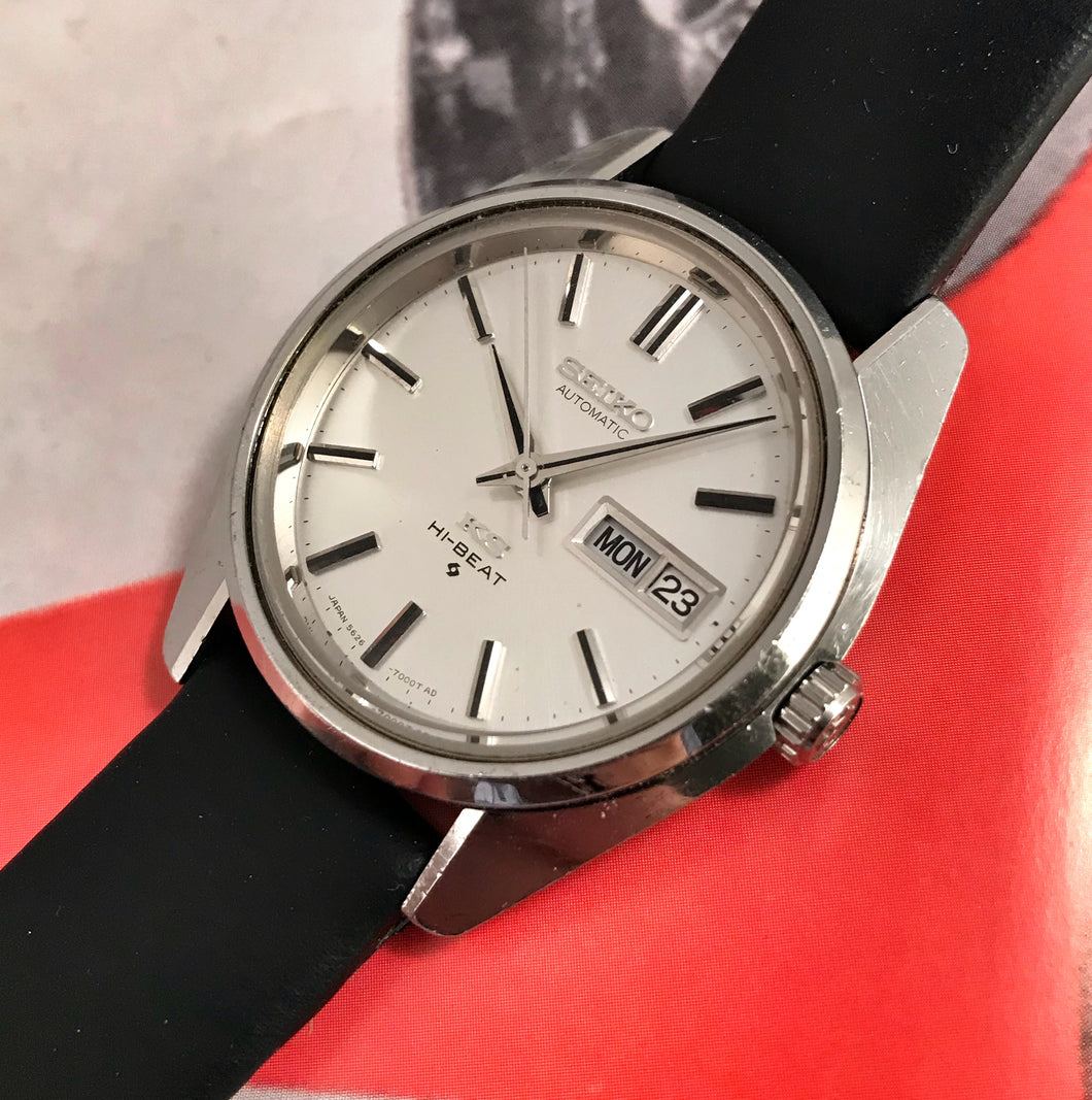 SHARP~1969 KING SEIKO 5626-7000 HI-BEAT~SERVICED – RETROWATCHGUY