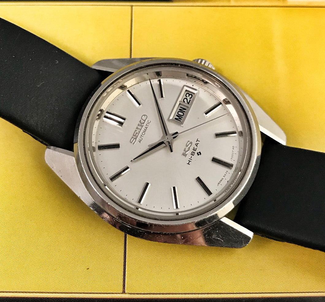 SHARP~1969 KING SEIKO 5626-7000 HI-BEAT~SERVICED – RETROWATCHGUY