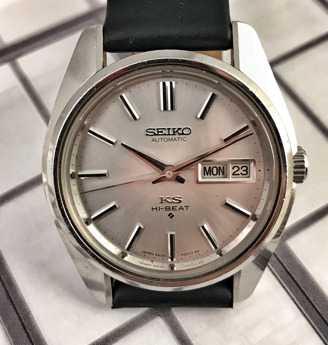 SHARP~1969 KING SEIKO 5626-7000 HI-BEAT~SERVICED – RETROWATCHGUY