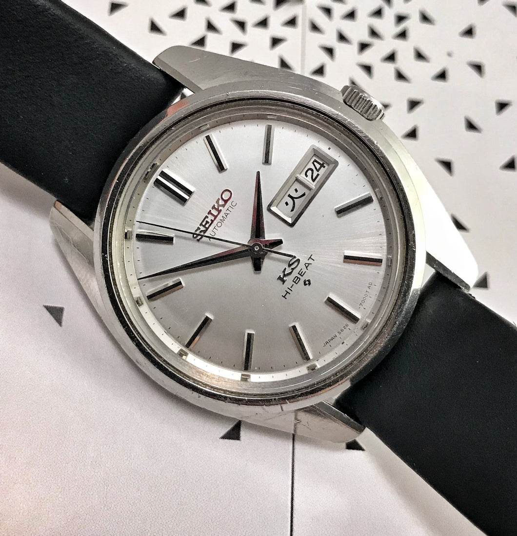 SHARP~1969 KING SEIKO 5626-7000 HI-BEAT~SERVICED – RETROWATCHGUY