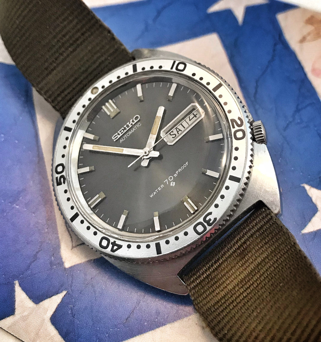 RARE~1968 SEIKO 6106-8100 PROOF SPORTS DIVER – RETROWATCHGUY