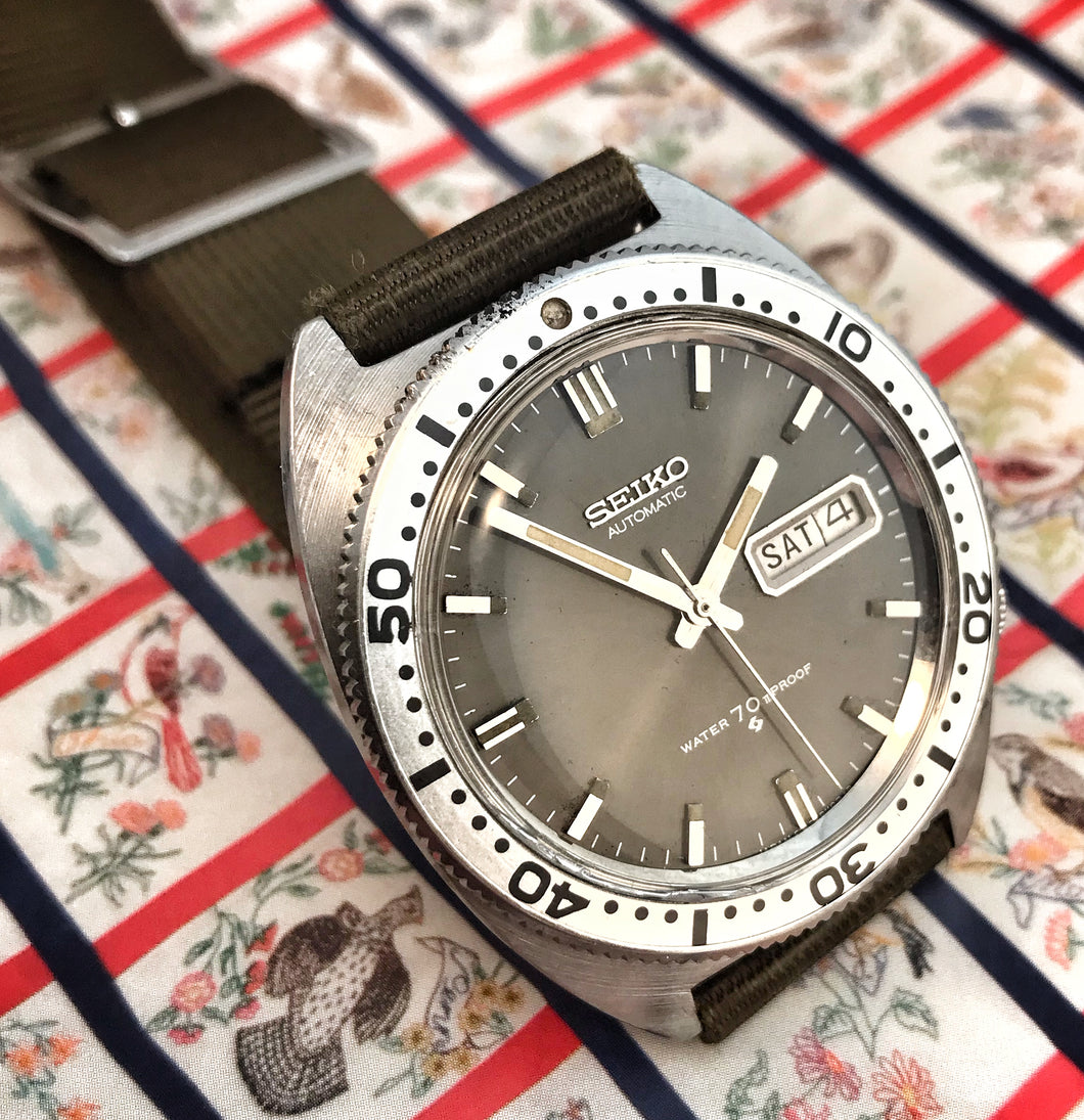 RARE~1968 SEIKO 6106-8100 PROOF SPORTS DIVER – RETROWATCHGUY