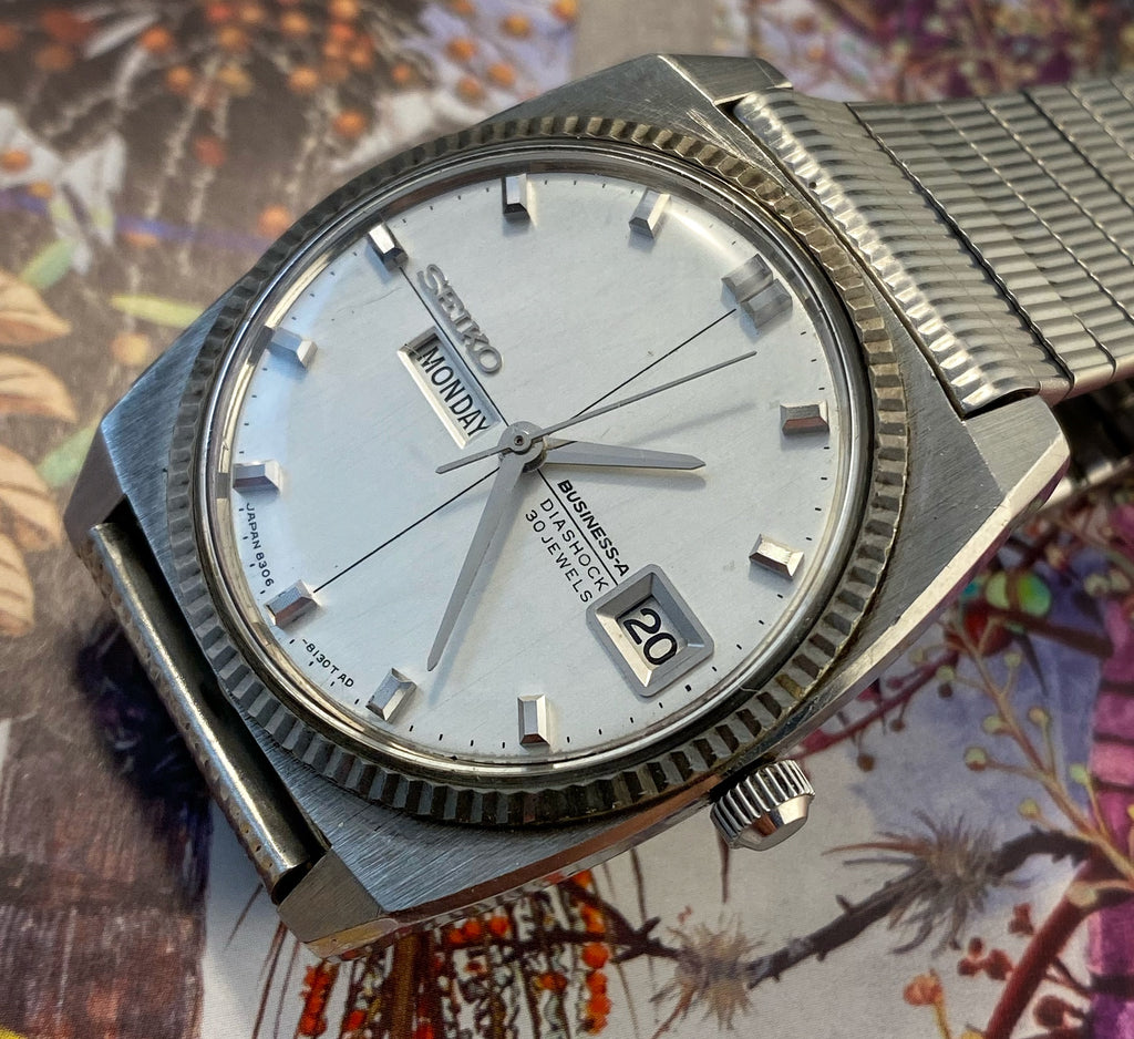 CLASSY~JULY 1967 SEIKO BUSINESS-A 30 JEWEL 8306-8070 – RETROWATCHGUY