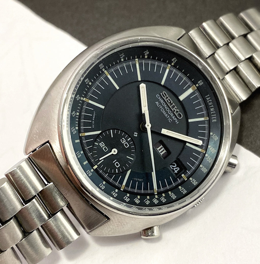 HANDSOME~1972 SEIKO 6139-7030 CHRONOGRAPH~ORIGINAL BRACELET – RETROWATCHGUY