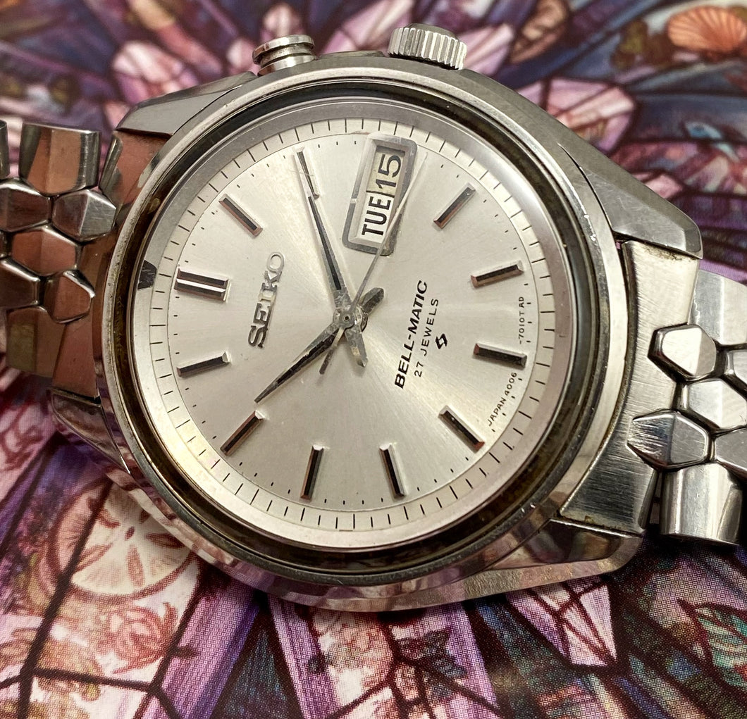 1967 27 JEWEL SEIKO BELL-MATIC – RETROWATCHGUY