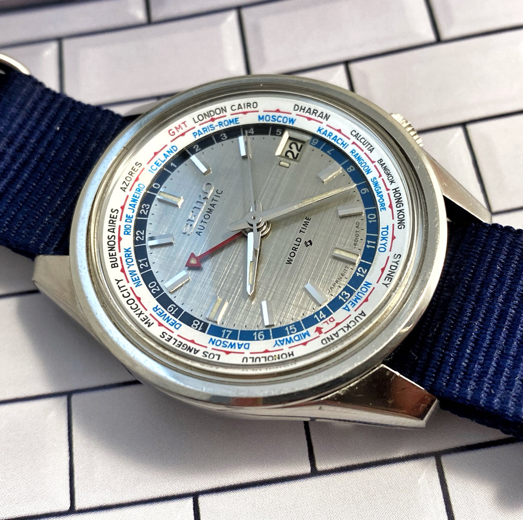 1969 SEIKO 6117-6010 WORLD TIME – RETROWATCHGUY