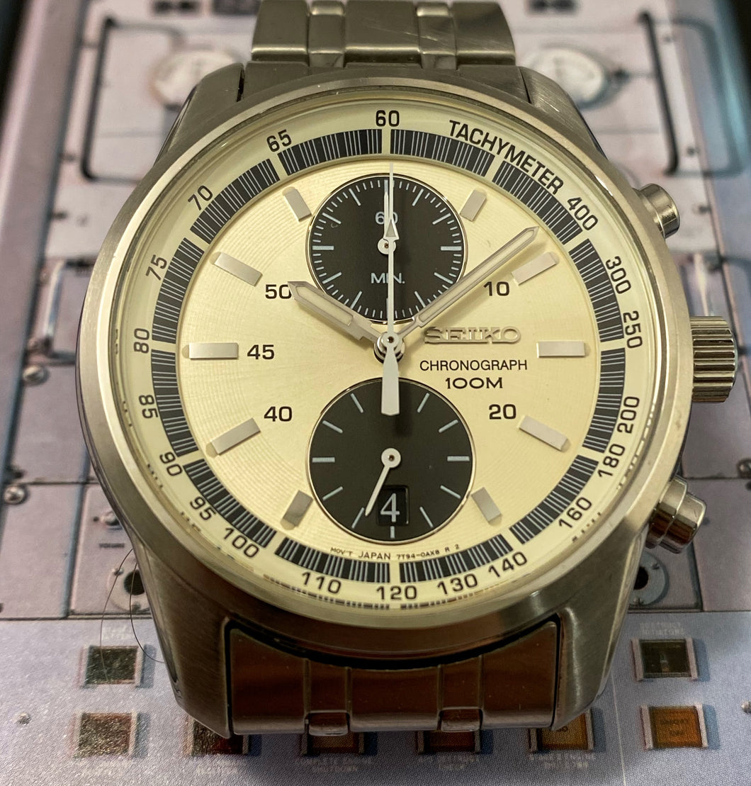 COOL~2008 SEIKO QUARTZ PANDA – RETROWATCHGUY