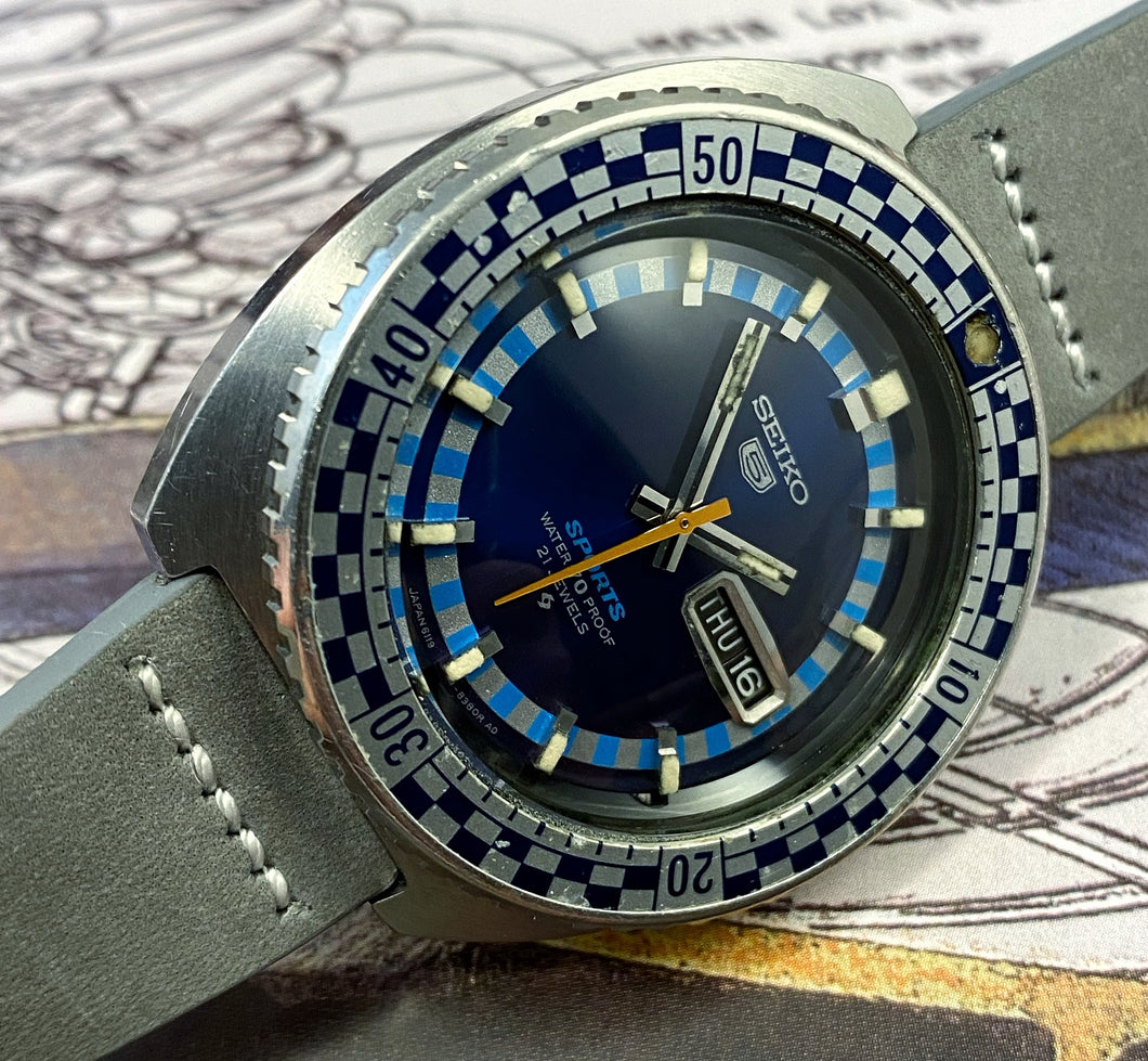 WICKED~APRIL '69 SEIKO 6119-8300 RALLY DIVER – RETROWATCHGUY