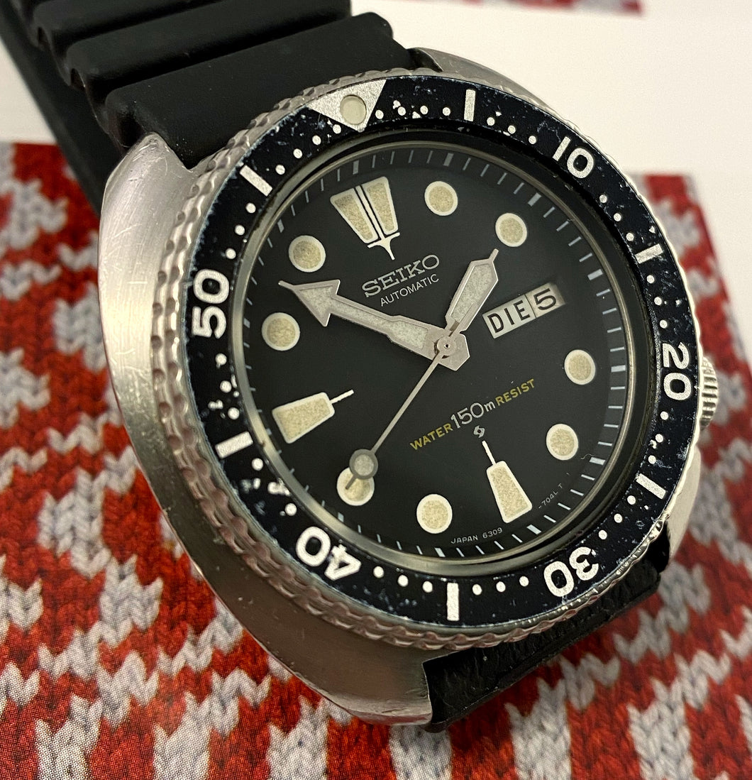 HUNKY~1977 Seiko 6309-7040 TURTLE – RETROWATCHGUY