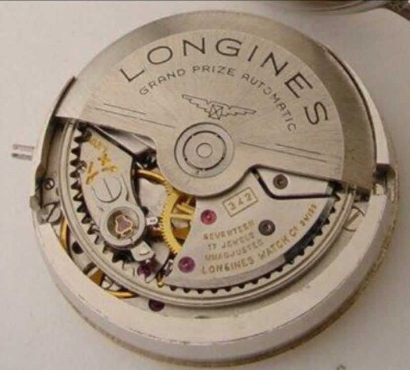 SUBLIME~60s LONGINES ADMIRAL PIE-PAN AUTO