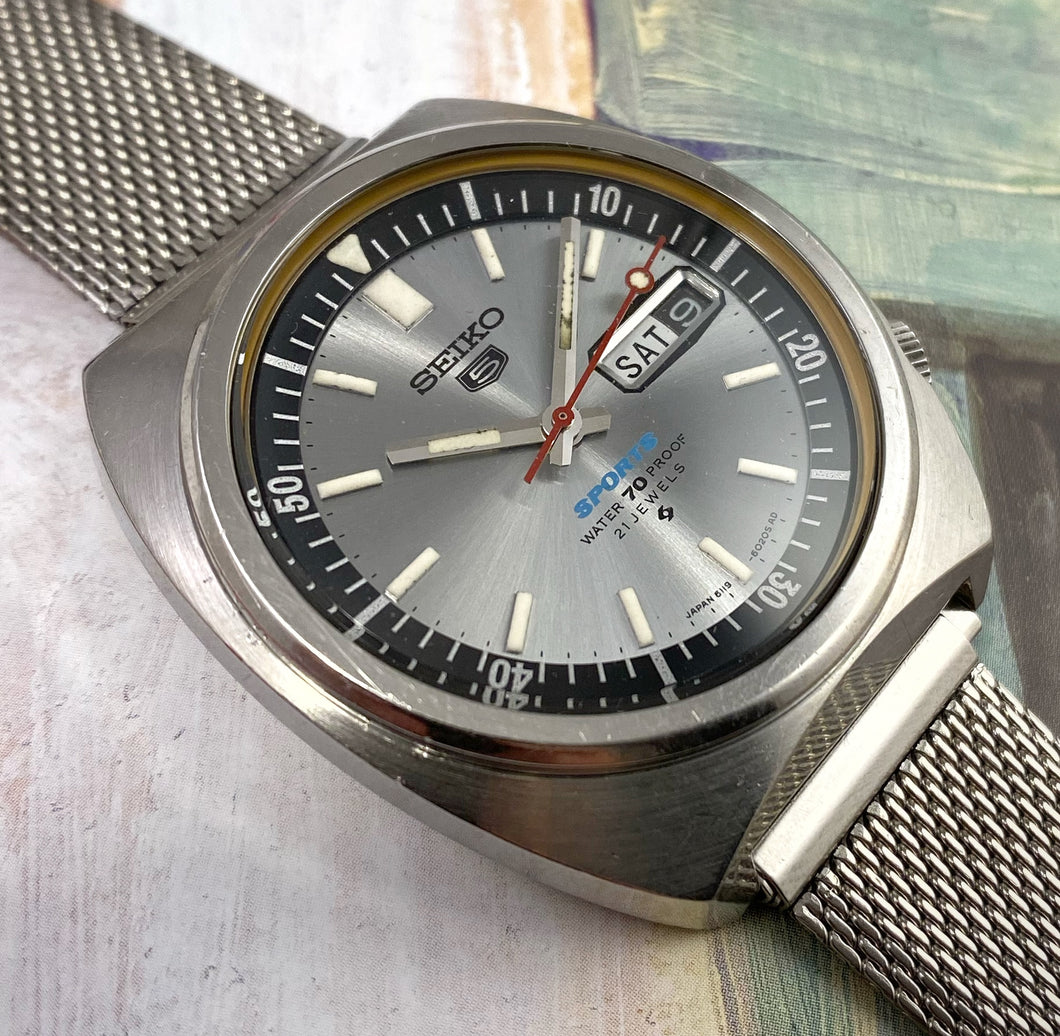 GROOVY~1968 SEIKO 5 SPORTS 6119-6020 – RETROWATCHGUY