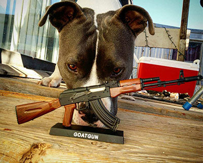 Miniature AK47 Model Rifle | Goatgun Replica – Goat Guns