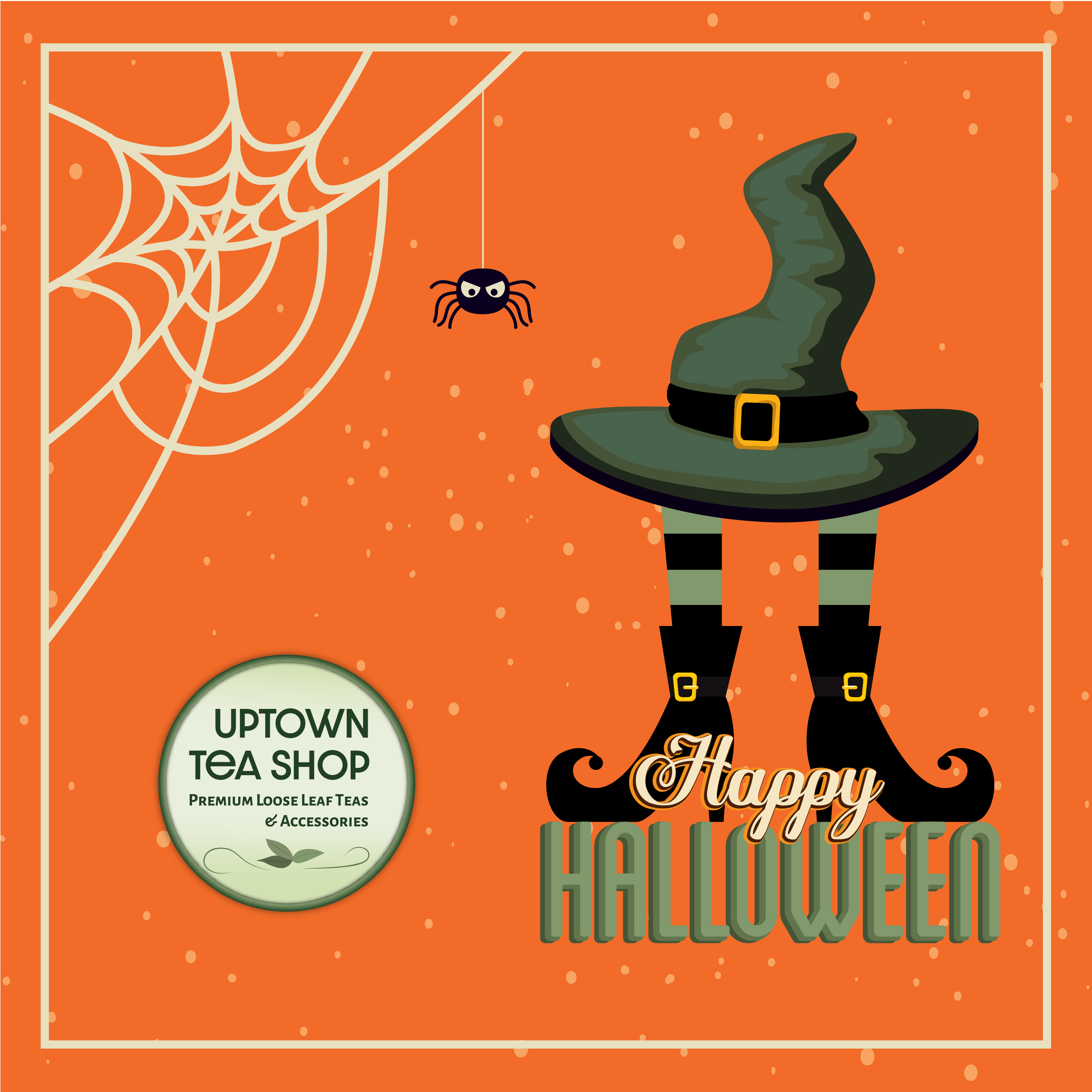 Uptown Tea Shop - Happy Halloween