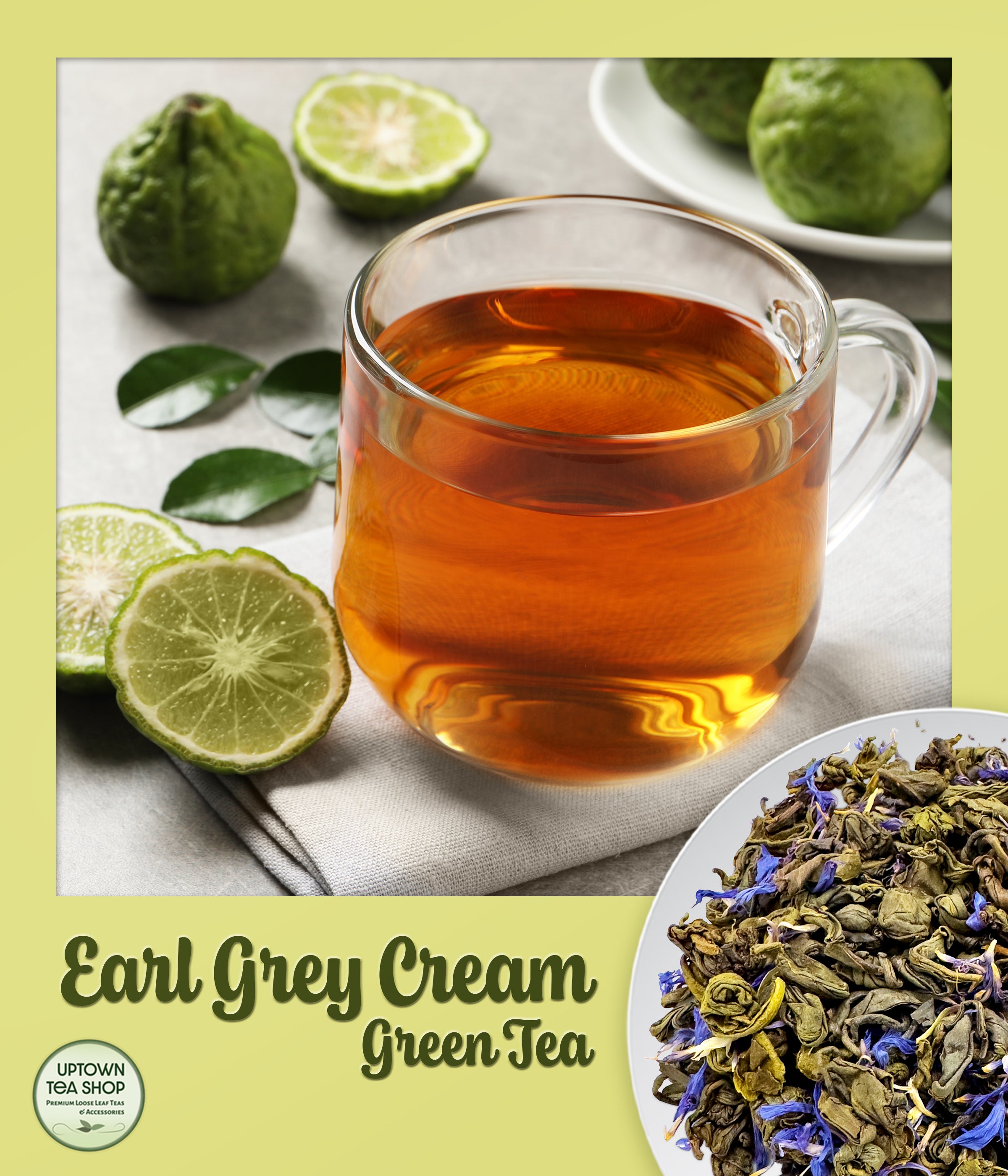 Earl Grey Cream Green Tea