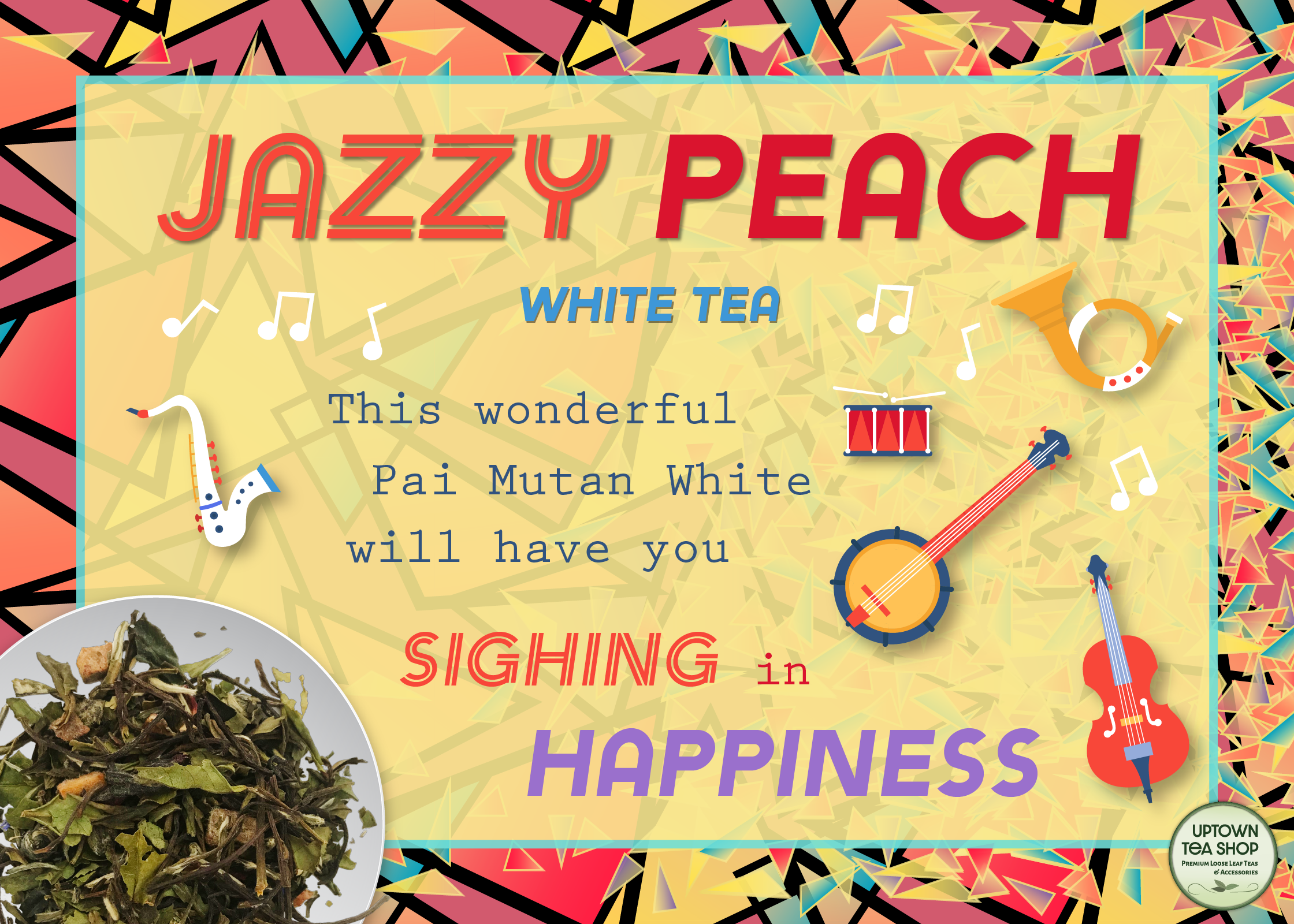 Jazzy Peach White Tea