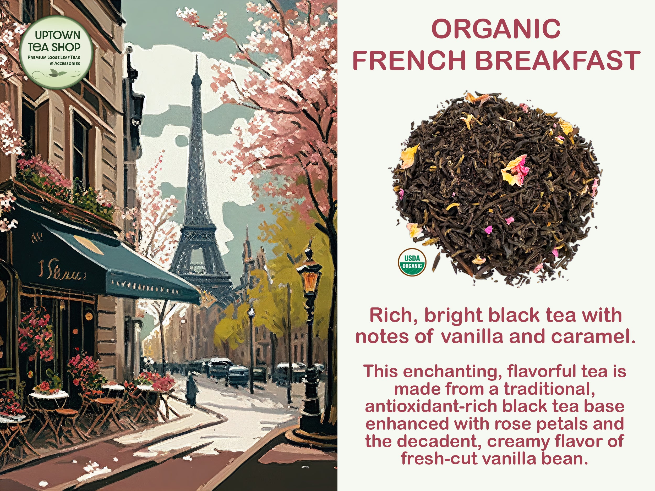 Organic French Breakfast Black Tea