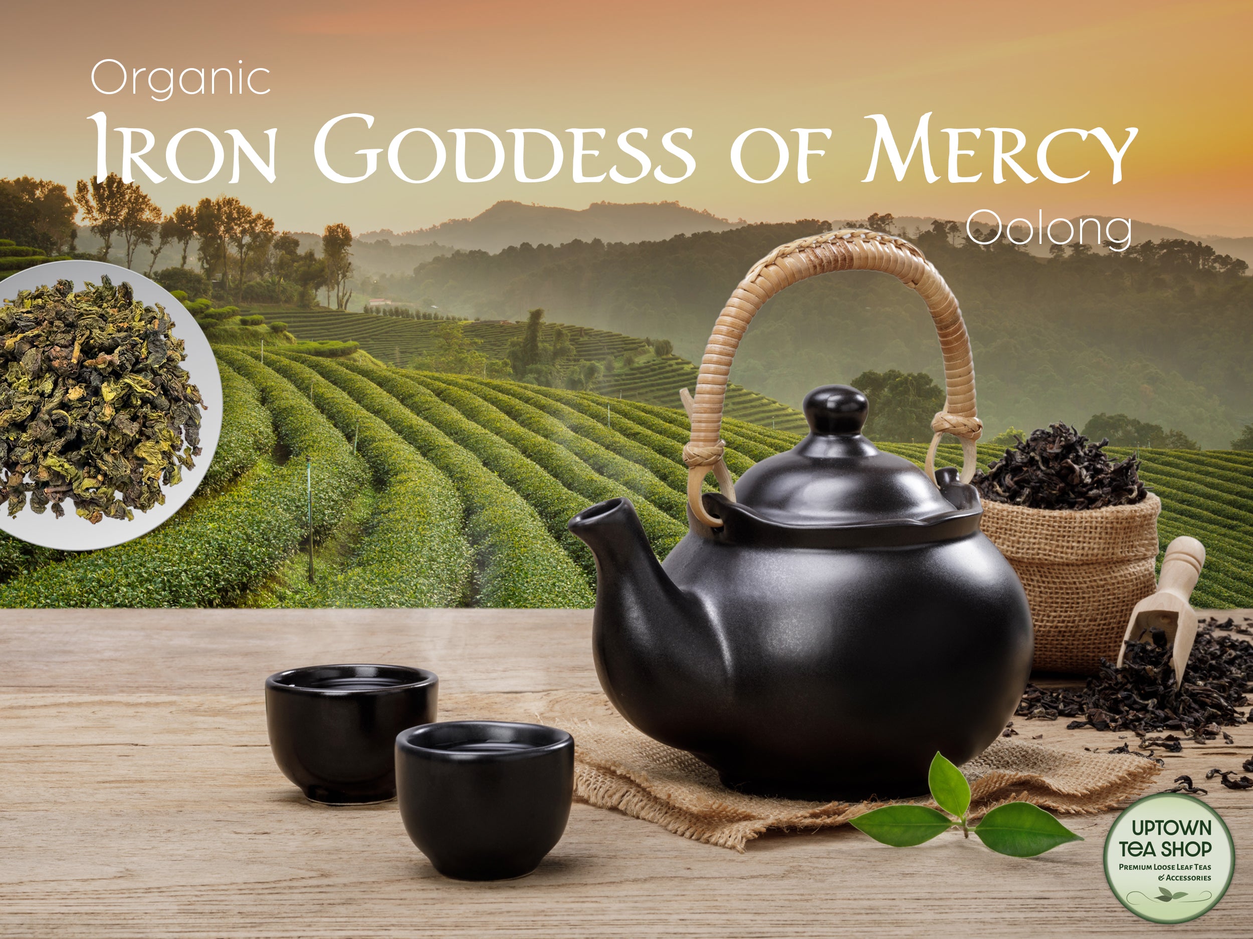 Uptown Tea Shop | Organic Iron Goddess of Mercy Oolong