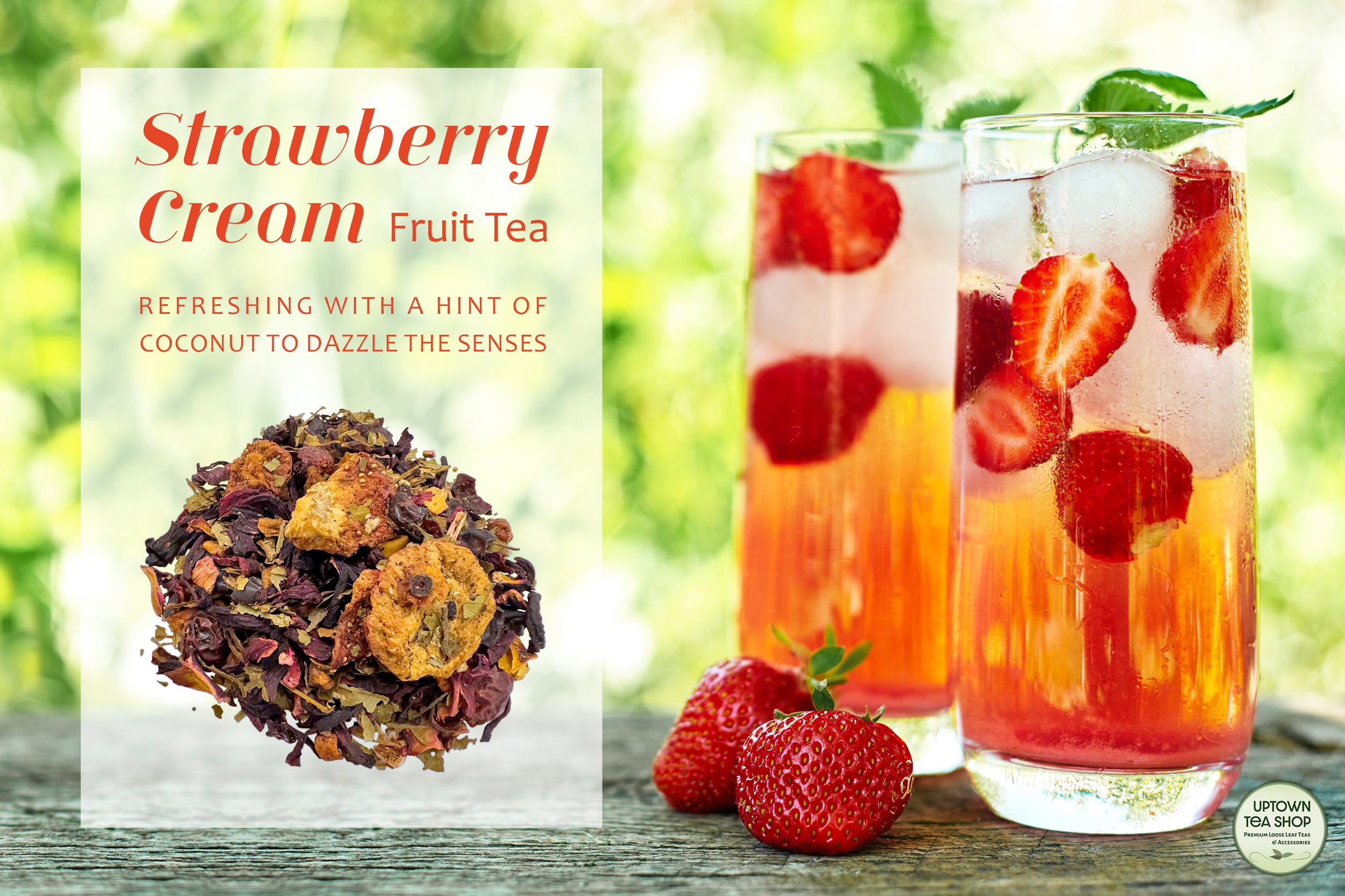 Strawberry Cream Fruit Tea