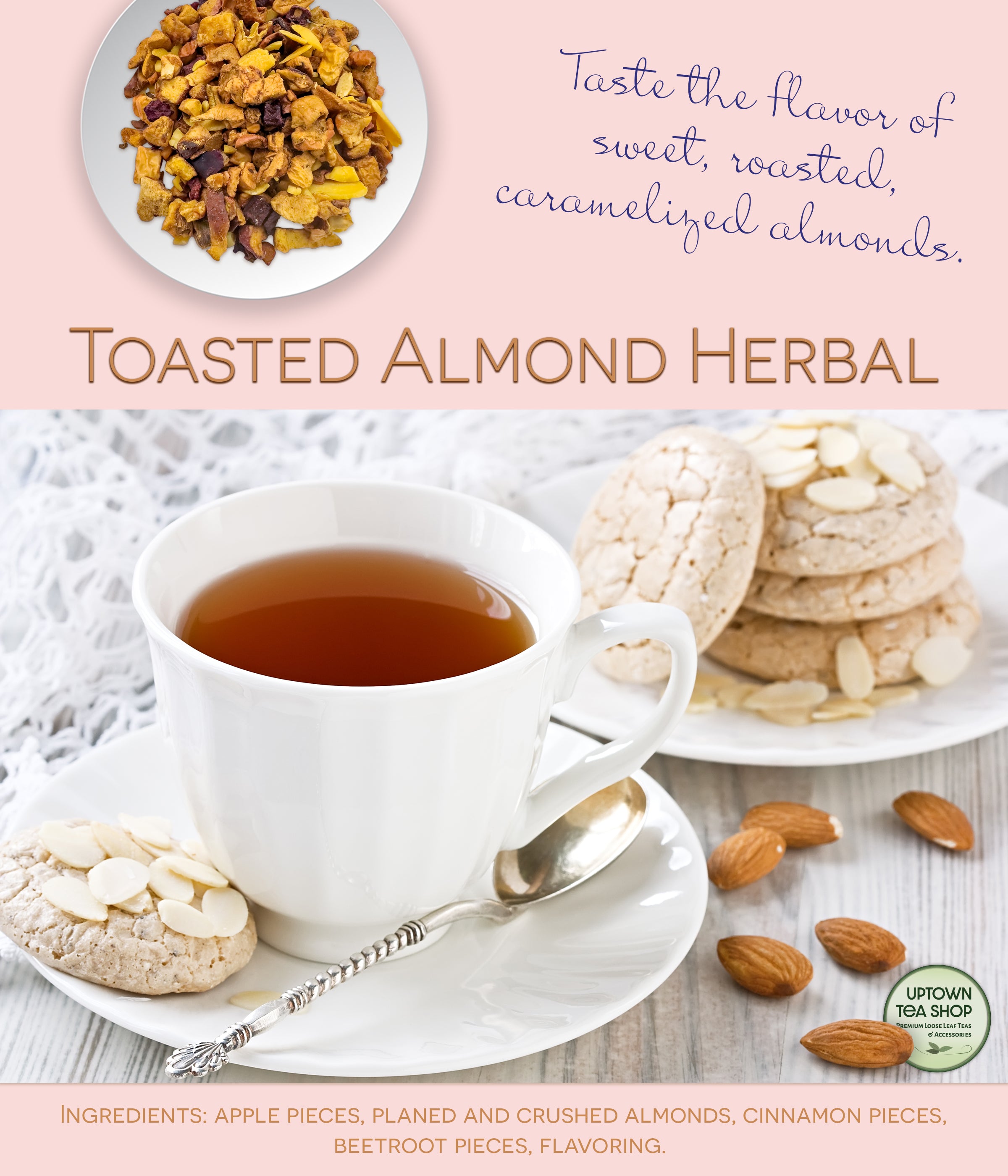 Toasted Almond Herbal Tea
