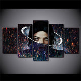 5 Pieces Music Michael Jackson Canvas - Urban Street Canvas