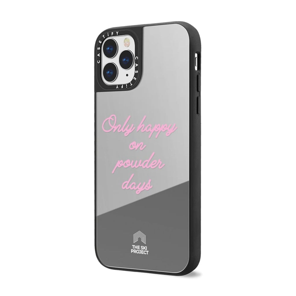 TSP X CASETiFY iPhone 11 PRO MAX - Reflective Mirror Case - Black – THE SKI PROJECT