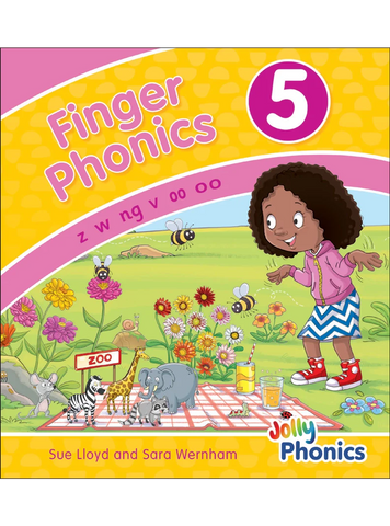 Jolly Learning Finger Phonics Book 5 ONLY