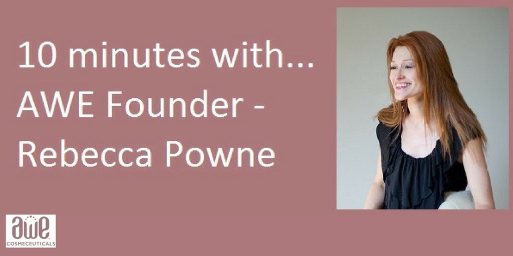 10 minutes with AWE Founder – Rebecca Powne