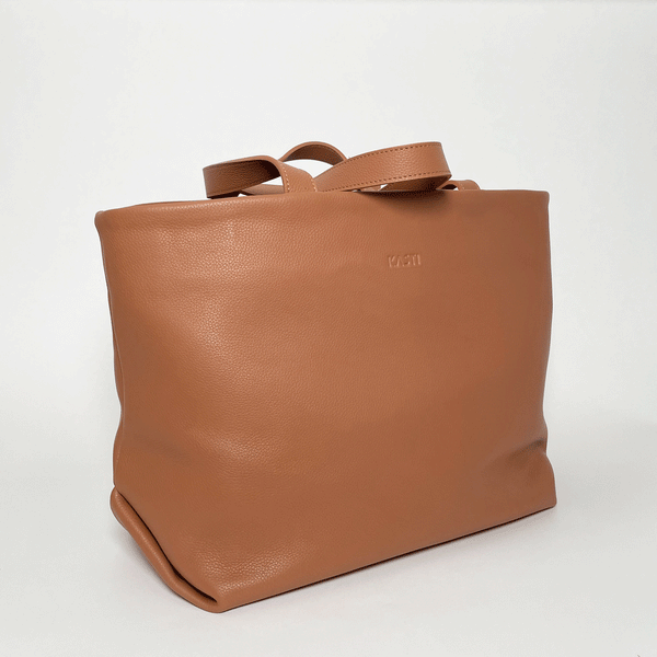 The Row Day Luxe Tote Bag in Brown