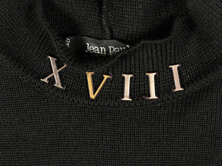 A/W85-86 Jean Paul Gaultier Knit Turtleneck from the ?Russian