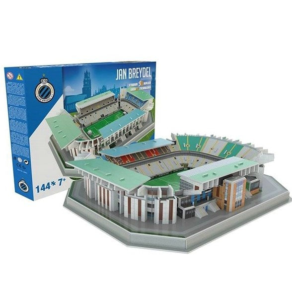 Fotoelektrisch bijwoord Zwart Club Brugge 3D puzzel stadion – Megavoetbalshop.com