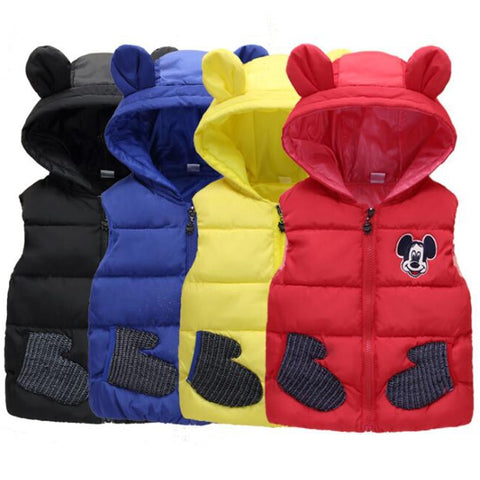 Gilet Doudoune A Capuche pour fille 