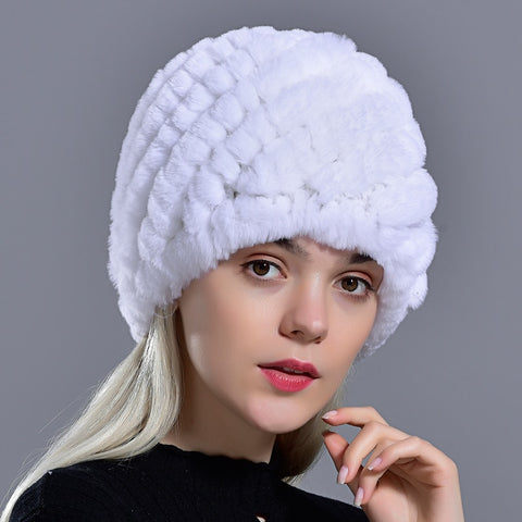 Bonnet En Fourrure Femme