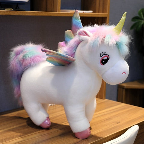 plush unicorns