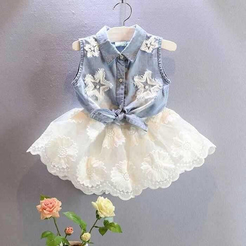 Robe Sans Manches Pour Fille