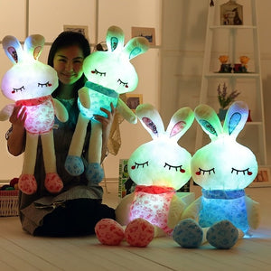 peluche lapin lumineux