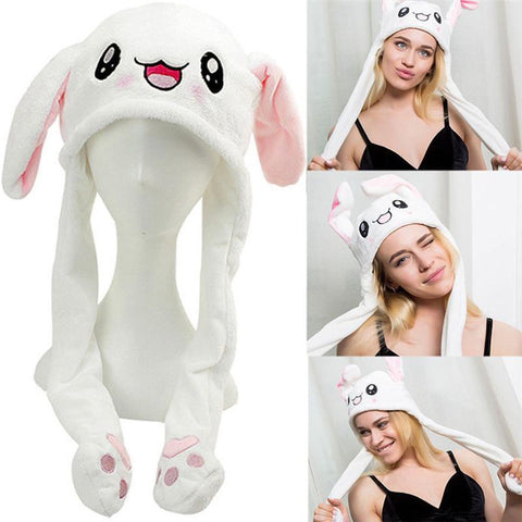 Bonnet lapin rigolo aux oreilles qui bougent – Boutique Maman