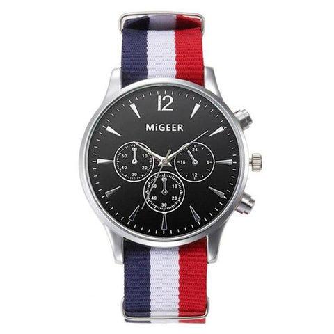 Montre Bleu Blanc Rouge