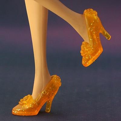 Chaussures en cristal jaune pour poupée Barbie, chaussures originales,  haute qualité, mode, 15 styles disponibles, 2023 - AliExpress